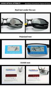 Photochromic Polarized Driving Chameleon Glasses - Phoenix Gold
